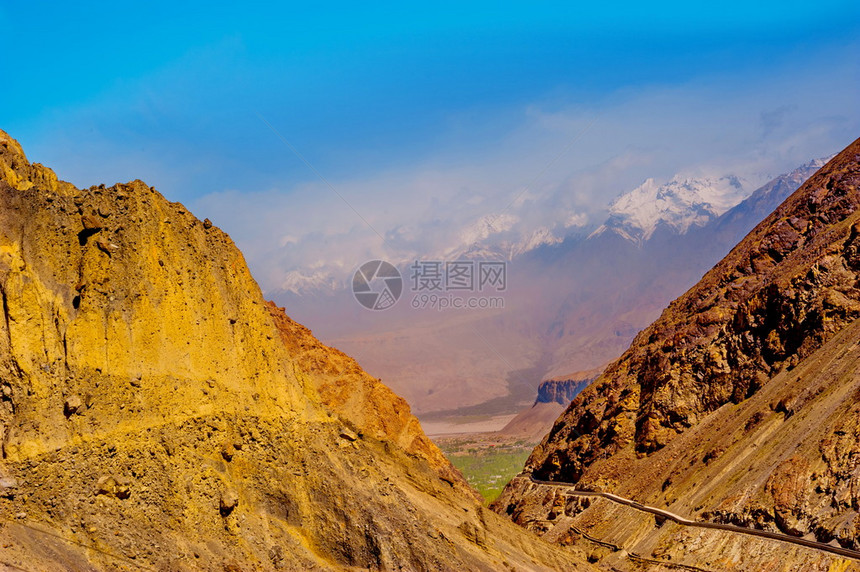 GilgitBaltistan地区Skardu周围美丽图片