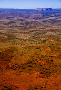 澳大利亚沙漠的空中观察北部领土图片
