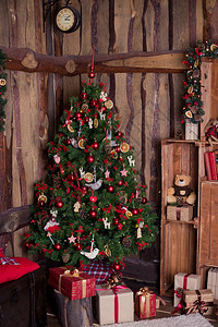 装饰圣诞树图片