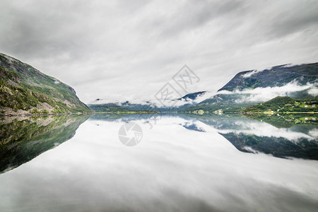 挪威北部风景海图片