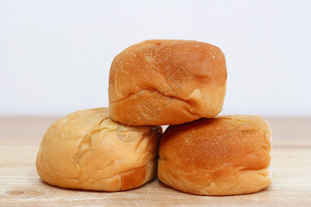 传统面包的特写镜头图片