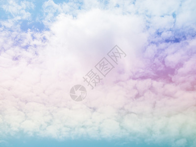 色彩多的云层抽象的背景图片