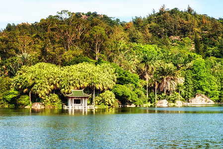 厦门植物园和万石湖图片