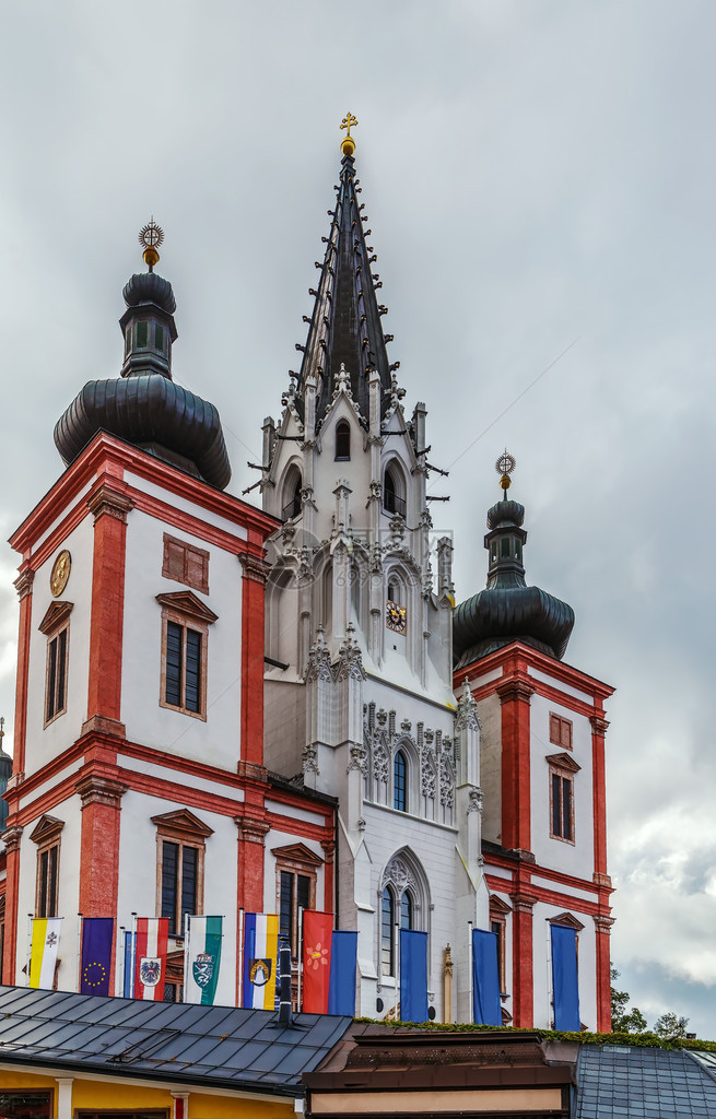 玛丽亚泽尔大教堂是位于奥地利玛丽亚泽尔的一座玛丽安大教堂图片