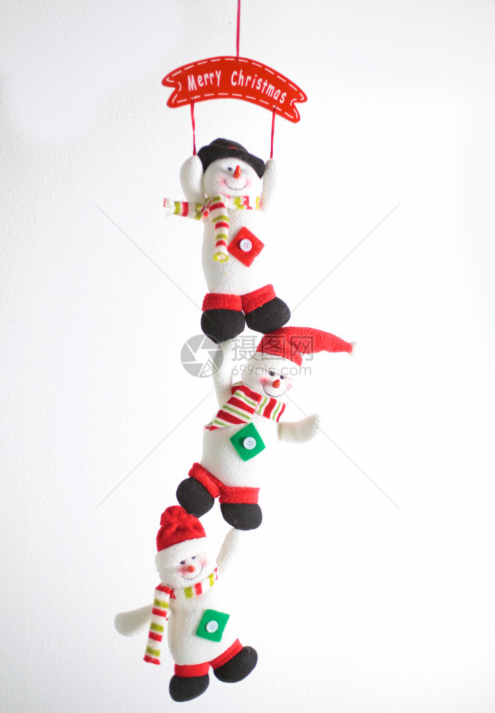 冬天快乐的圣诞雪人用图片