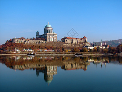 多瑙河匈牙利Esztergom镇Esztergom城图片