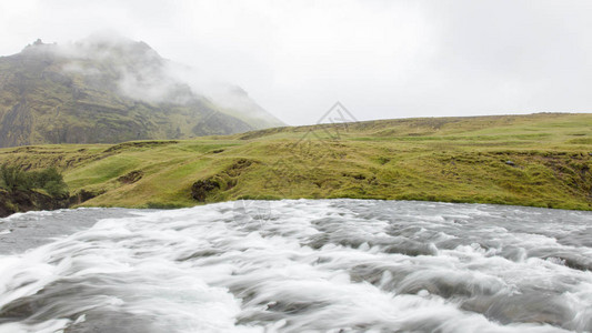 Skogafos瀑布冰岛最图片