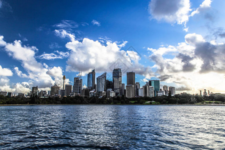 澳大利亚Sydney港湾全景图片