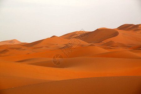 摩洛哥Merzouga撒哈拉背景图片