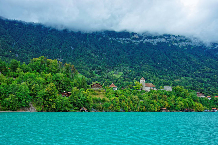 瑞士伯尔尼州因特拉肯Brienz湖和BrienzerRothor图片