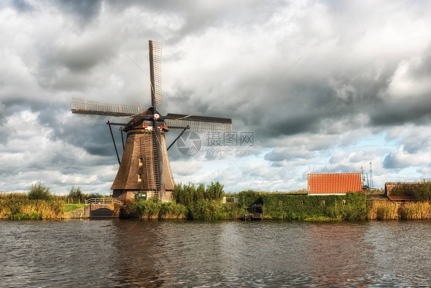 荷兰Kinderdijk附图片