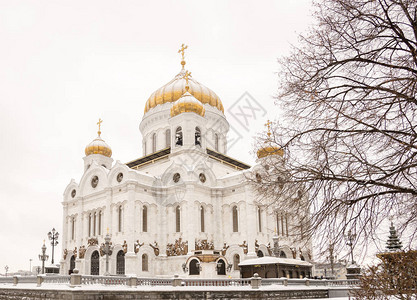 基督大教堂冬天的救世主图片