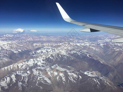 智利阿塔卡马沙漠空中飞图片