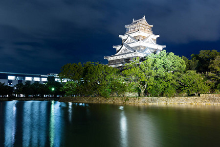 日本广岛的广岛城图片