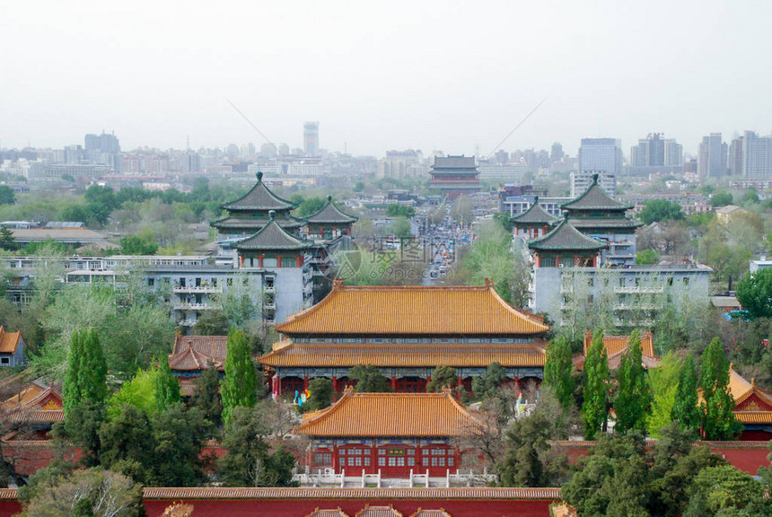 亚洲北京金山的紫禁城图片