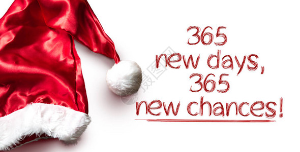 圣诞背景圣塔帽标志365天新日新图片
