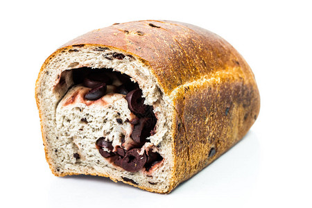 传统的地中海传统斯特鲁德尔面包图片