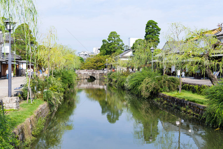 日本柳川运河图片