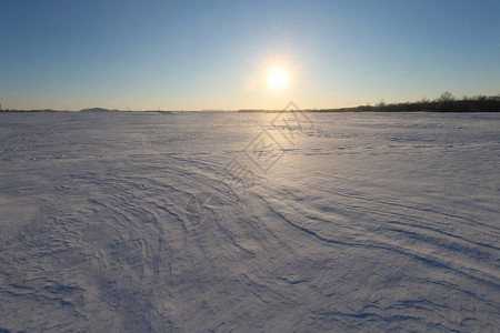 北海道的雪地图片