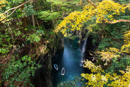 日本宫崎骏高千穗峡谷图片