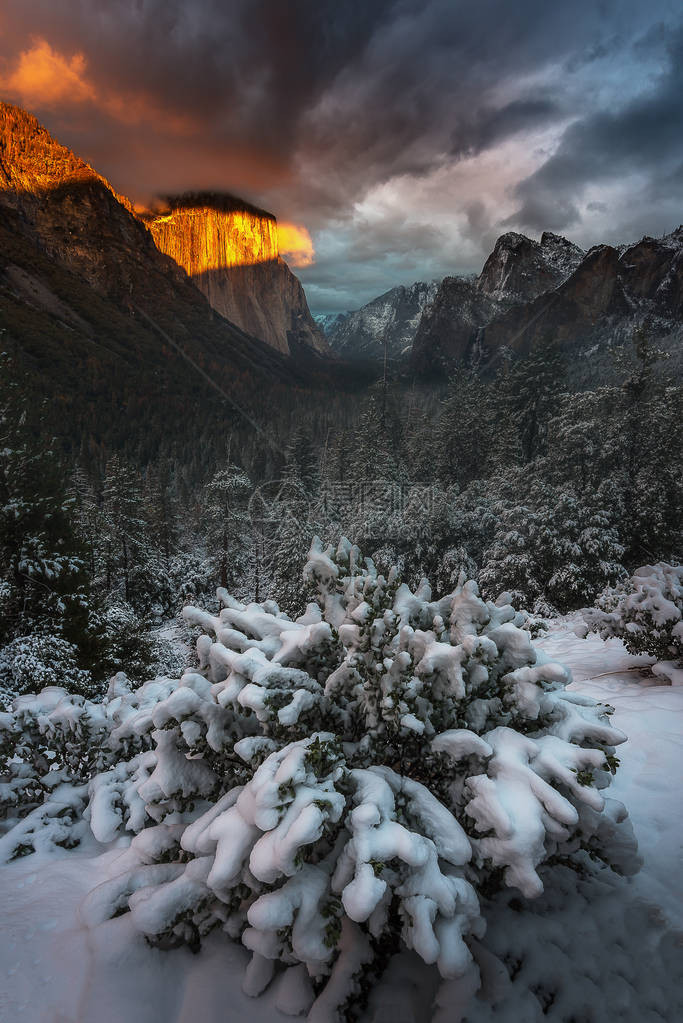 Yosemite公园地貌摄影最佳地点图片