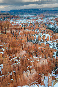 冬季BryceCanyon公园图片