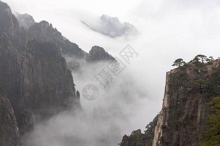 黄山美丽的风景图片