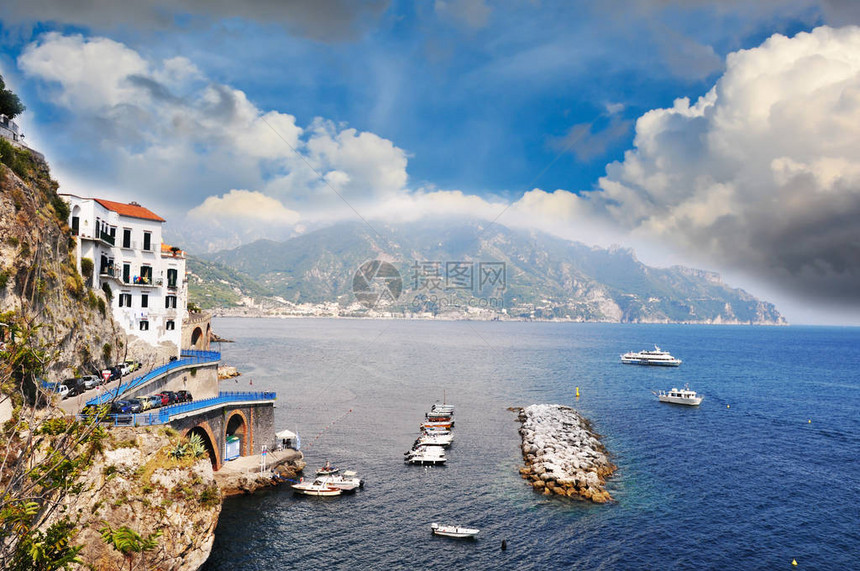 Amalfi海岸景观图片