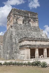 玛雅金字塔墨西哥Chiche图片