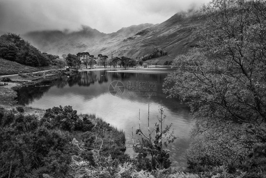 英国湖区布特米尔湖风景图图片