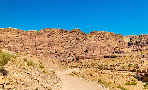 教科文组织在约旦的世界遗产地点Petra的图片