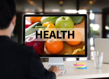 健康平衡应用食品医生手工作新鲜食品健康生活图片