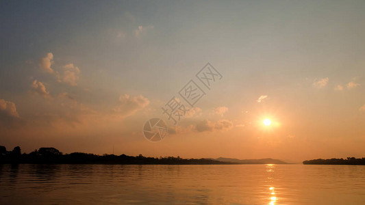 泰国风景自然日落图片