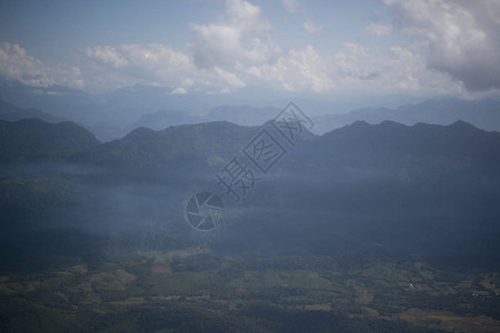 东南亚老挝北部LuangPrabang镇附图片