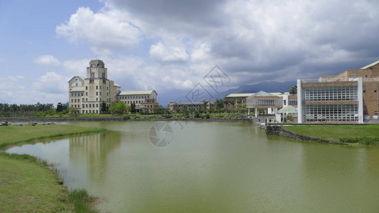 最美大学台东华大学背景