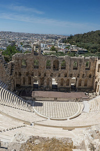 古希腊雅典Achopolis的HerodesAttic图片