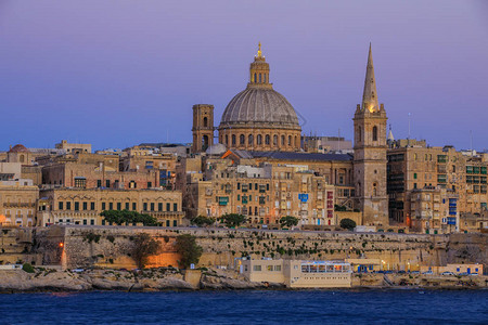 瓦莱塔是马耳他的首都图片