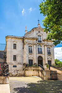 圣安东尼教堂葡萄牙里斯本街头的图片