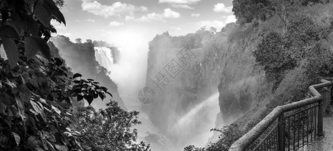 维多利亚瀑布在非洲世界七大奇观之一图片