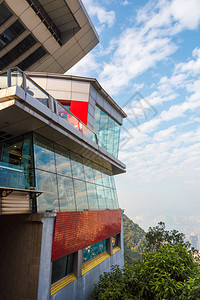 凌霄塔香港山顶凌霄阁山顶凌霄阁是游客来港旅游最吸引背景