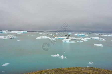 冰岛川融化全球变暖图片
