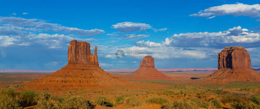 亚利桑那州纪念碑谷的风景图片