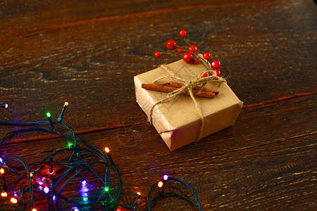 圣诞礼物或现物盒图片