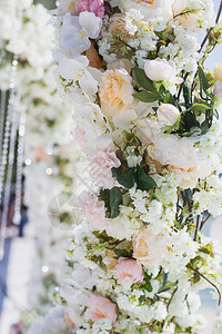 婚礼布置鲜花设计图片