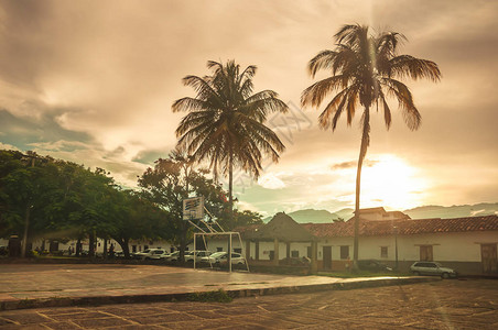 ColononiaGuane村市场广图片