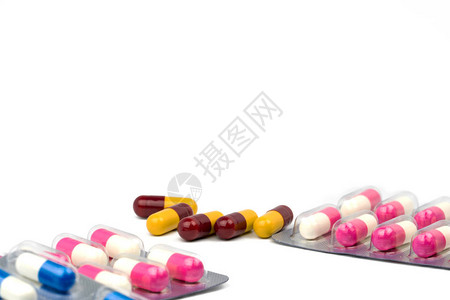 各种抗生素胶囊药丸图片