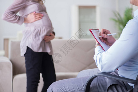 孕妇到心理医生诊图片