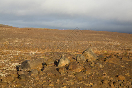 冰岛的地貌极好的冰原自然景观背景图片