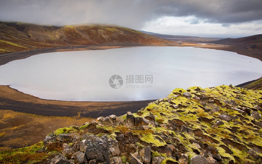 冰岛的地貌极好的冰原自然景观图片