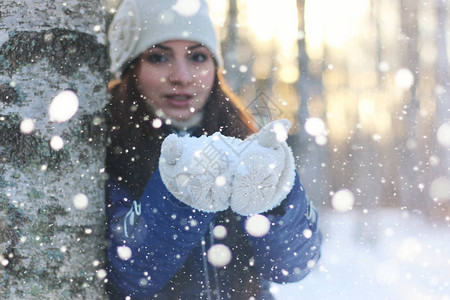 雪冬季风景和肖图片